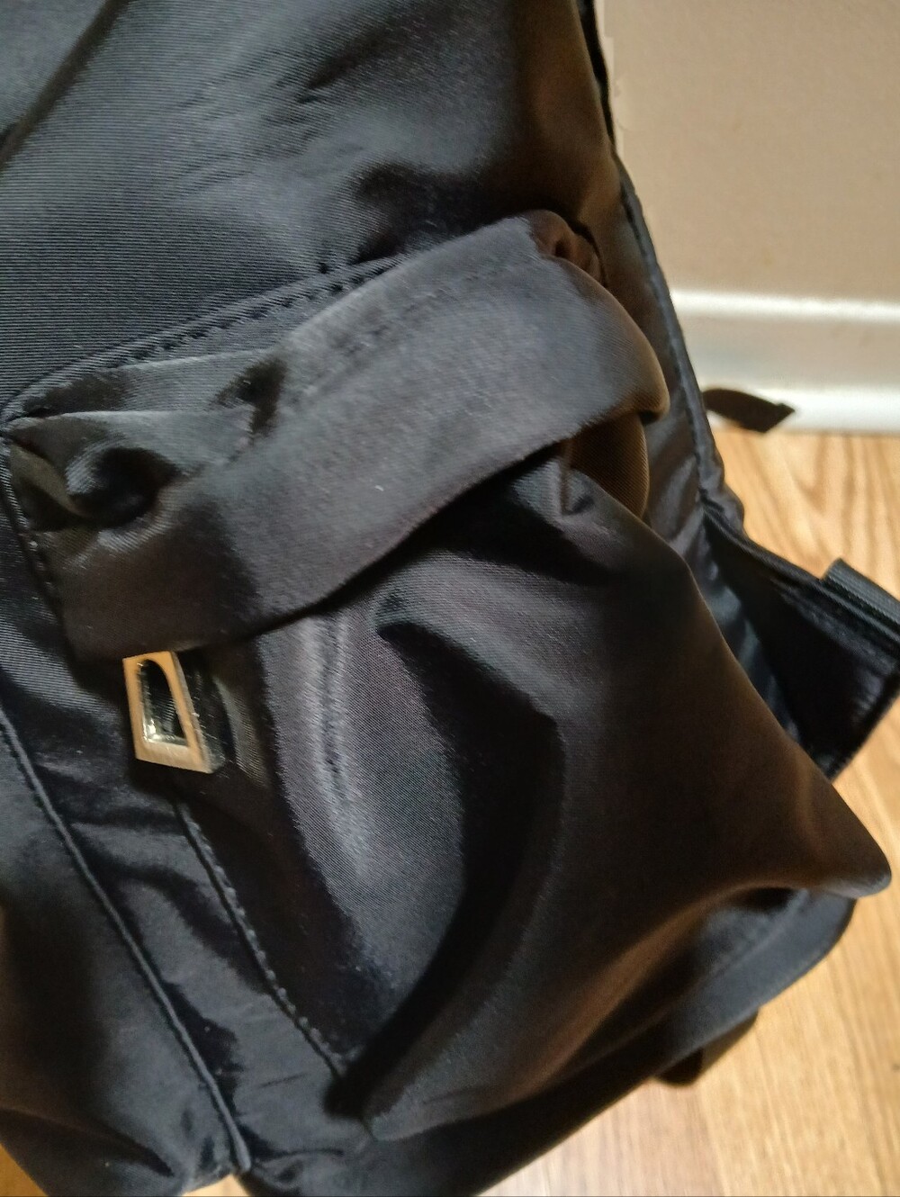 Versace Parfums Nylon Drawstring Backpack - Picture 4 of 7